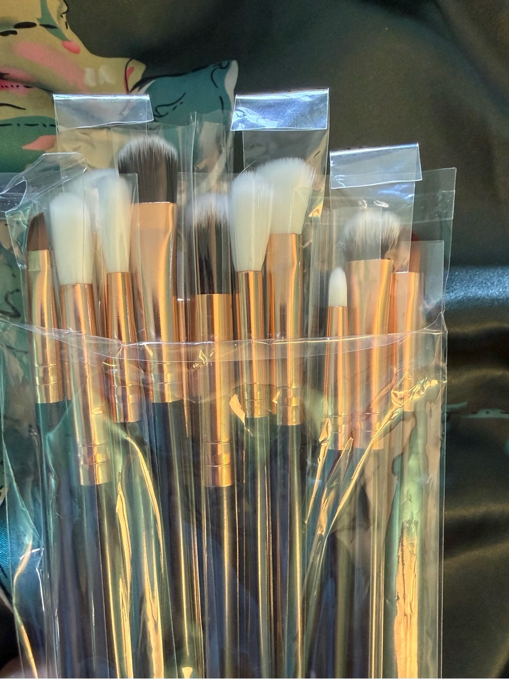 Makeup Brush Set, 12 pieces, New